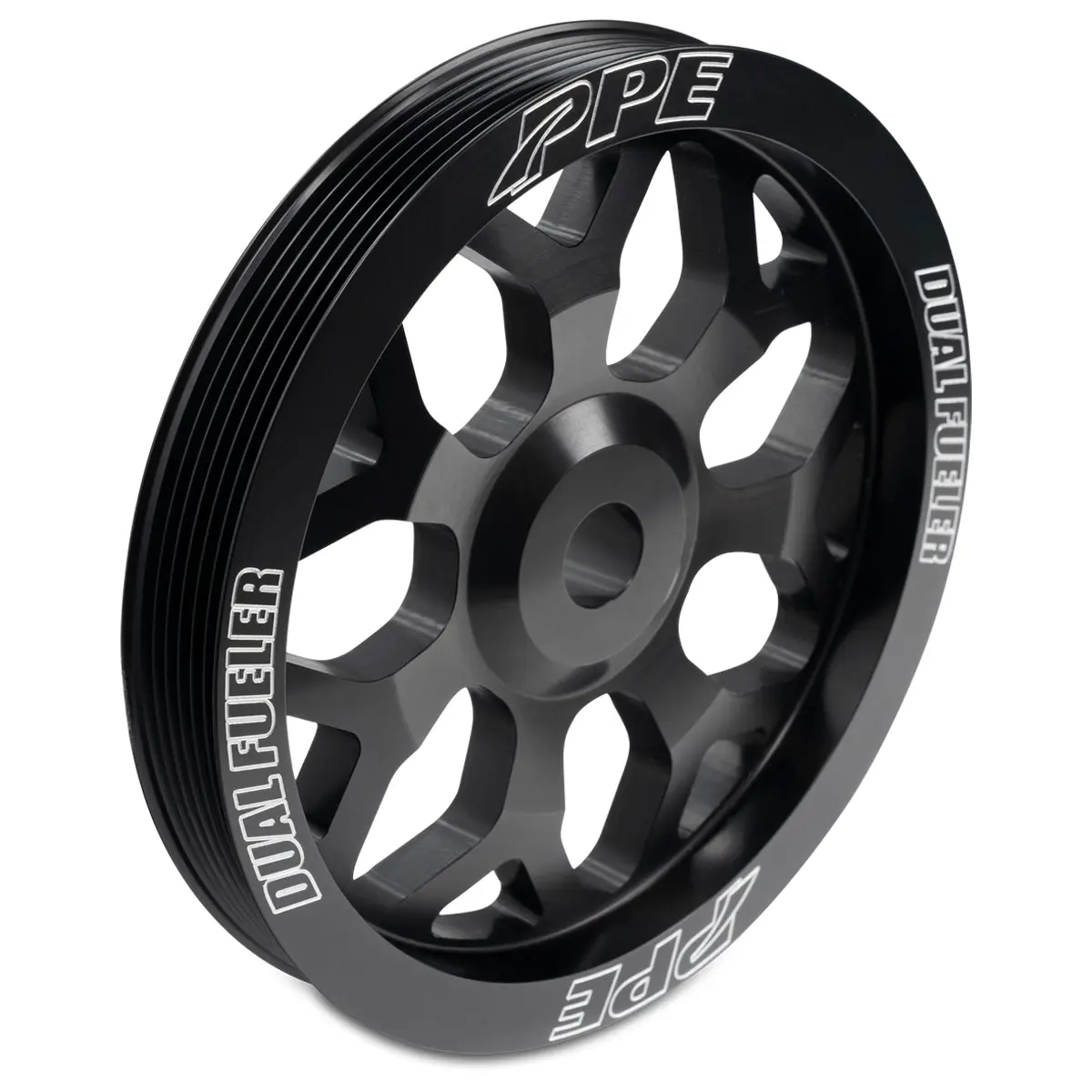 2001-2016 GM 6.6L Duramax 7Y-Spoke Style Billet Aluminum Pulley Wheel - Image 3