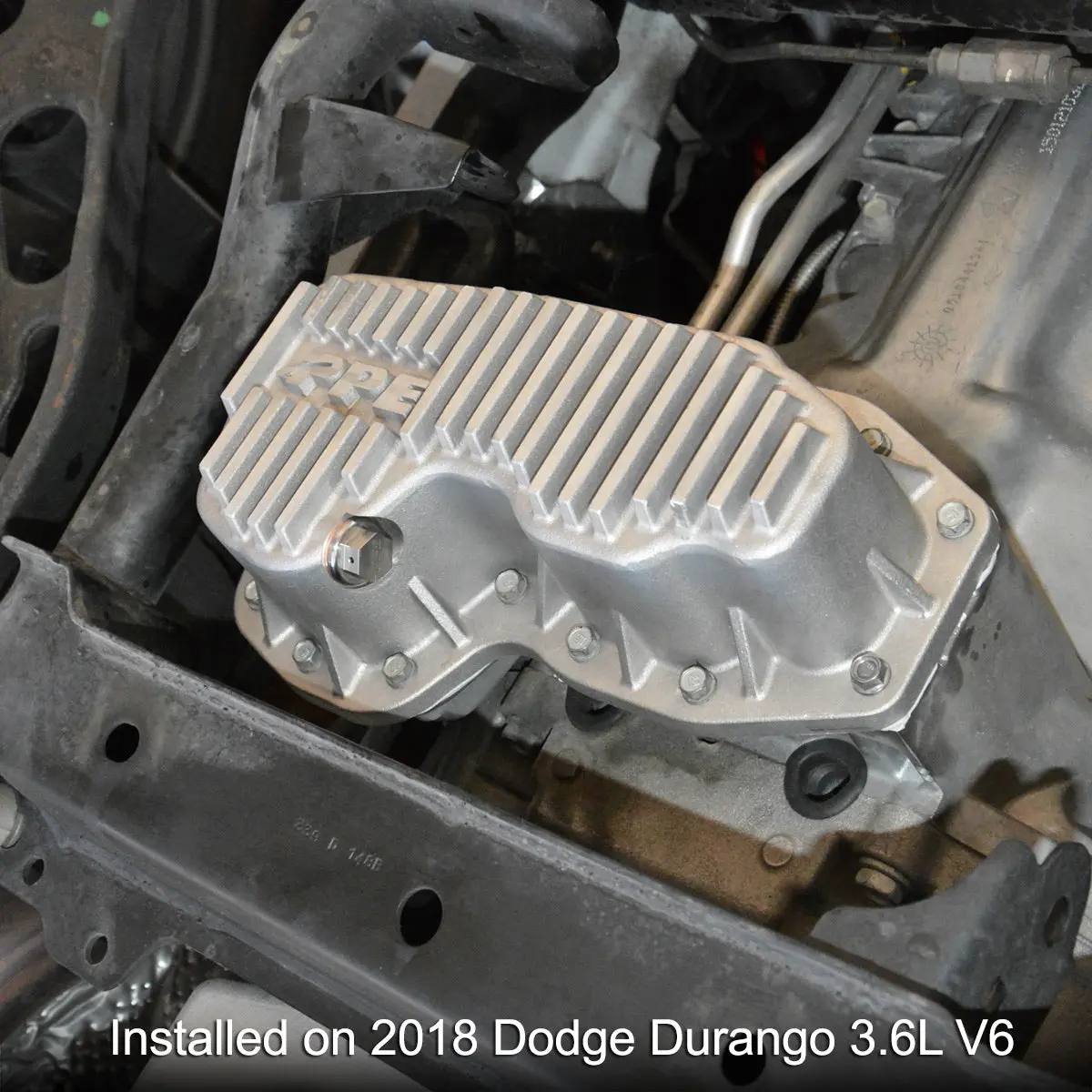 2013-2018 RAM 1500, 2011-2025 Dodge Durango, 2011-2022 Jeep Grand Cherokee 3.6L Heavy-Duty Cast Aluminum Engine Oil Pan - Image 6