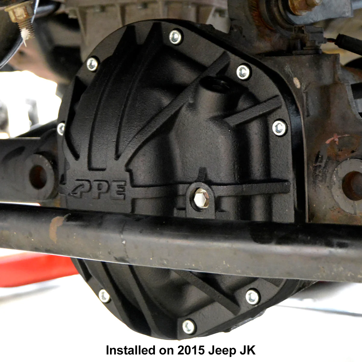 2007-2018 Jeep Wrangler Dana 44 10-Bolt Nodular Iron Rear Differential Cover - Image 5