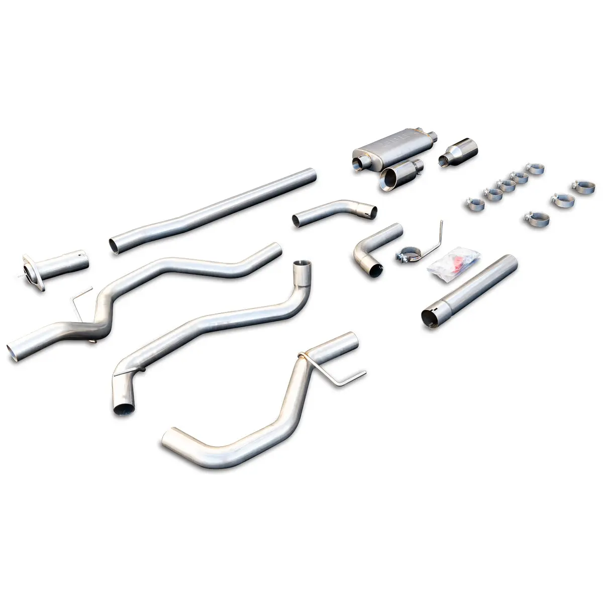 2015-2020 Ford F150 2.7L/3.5L V6 Twin Turbo and 5.0L V8 Cat-Back Exhaust System Dual Exit - Image 10