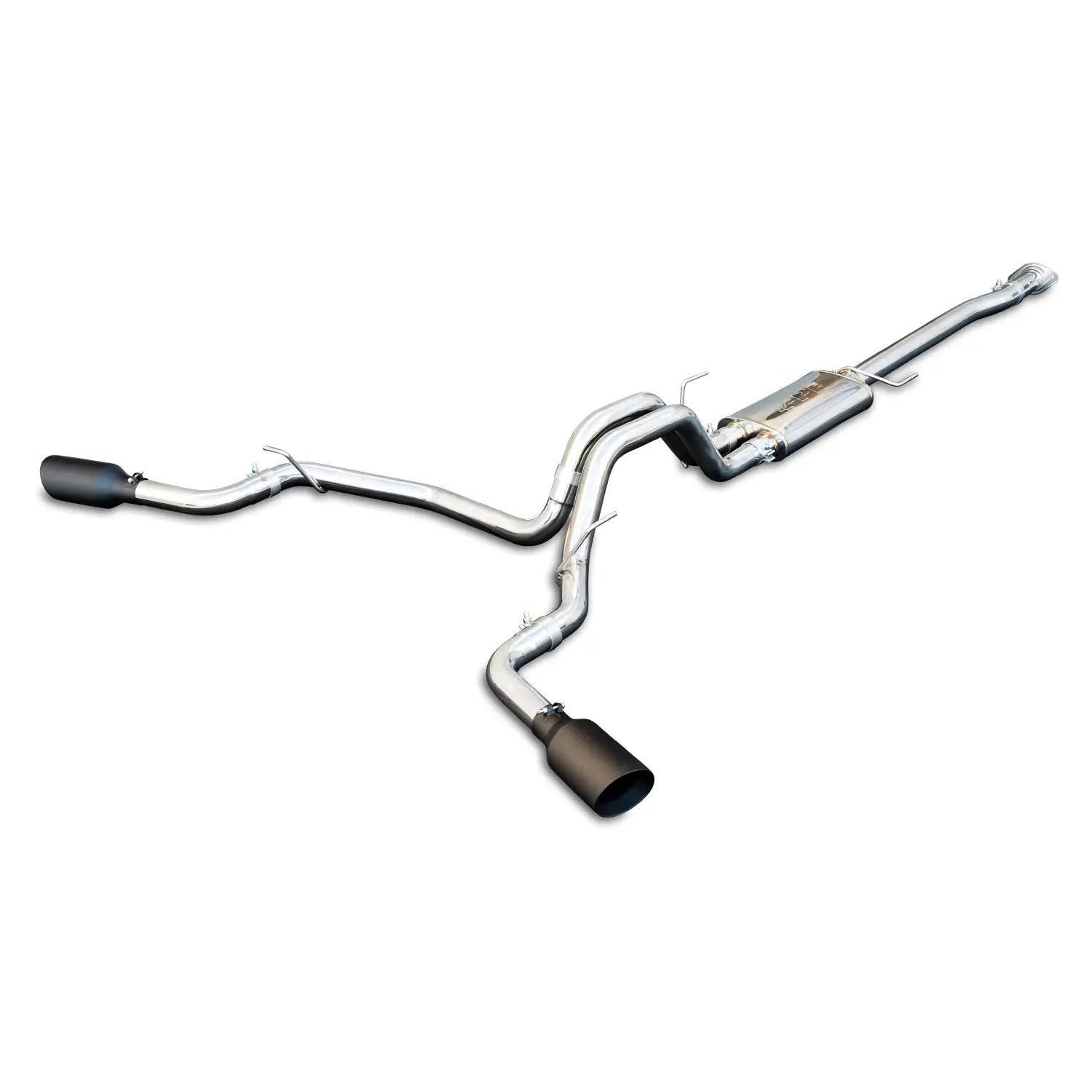 2015-2020 Ford F150 2.7L/3.5L V6 Twin Turbo and 5.0L V8 Cat-Back Exhaust System Dual Exit - Image 4