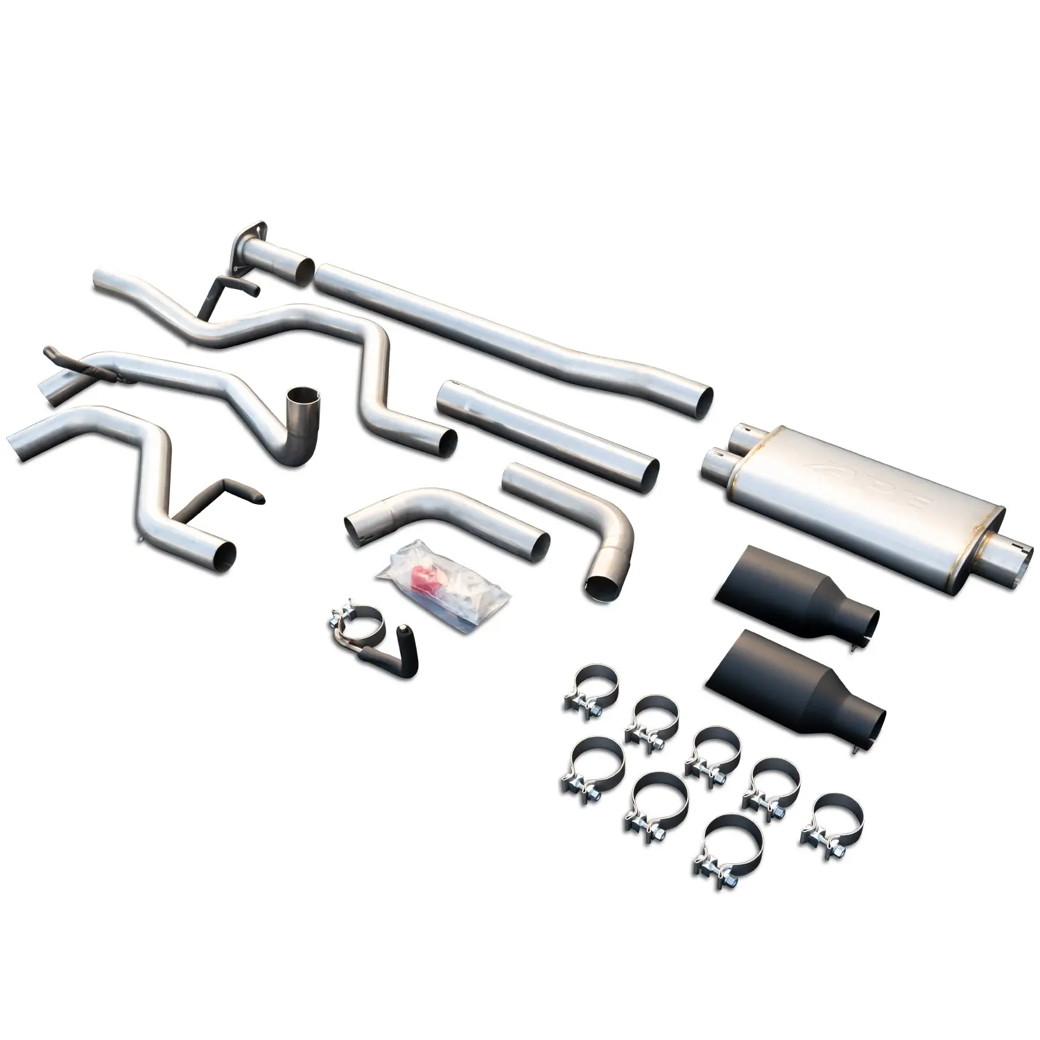 2015-2020 Ford F150 2.7L/3.5L V6 Twin Turbo and 5.0L V8 Cat-Back Exhaust System Dual Exit - Image 5