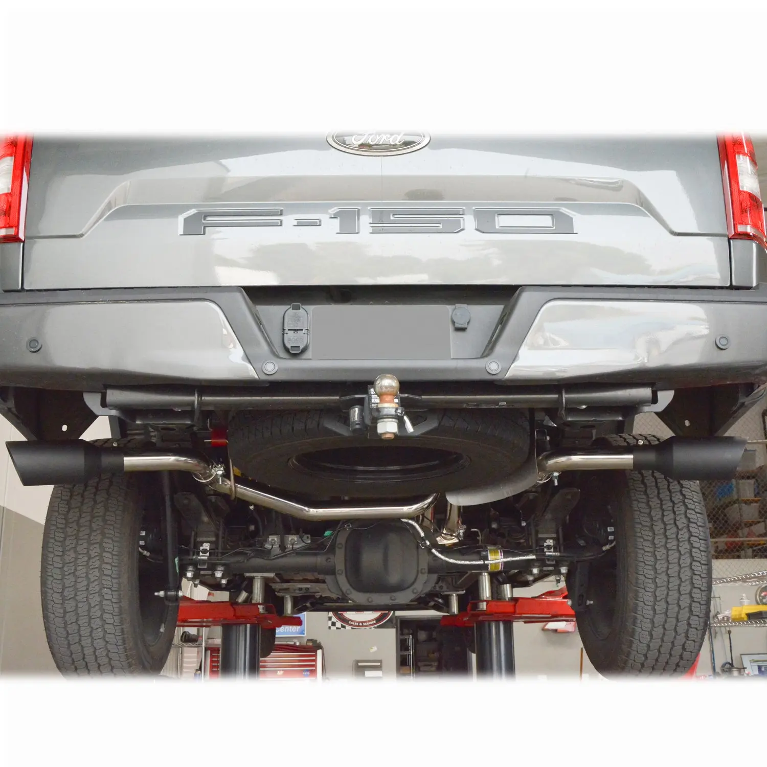 2015-2020 Ford F150 2.7L/3.5L V6 Twin Turbo and 5.0L V8 Cat-Back Exhaust System Dual Exit - Image 7