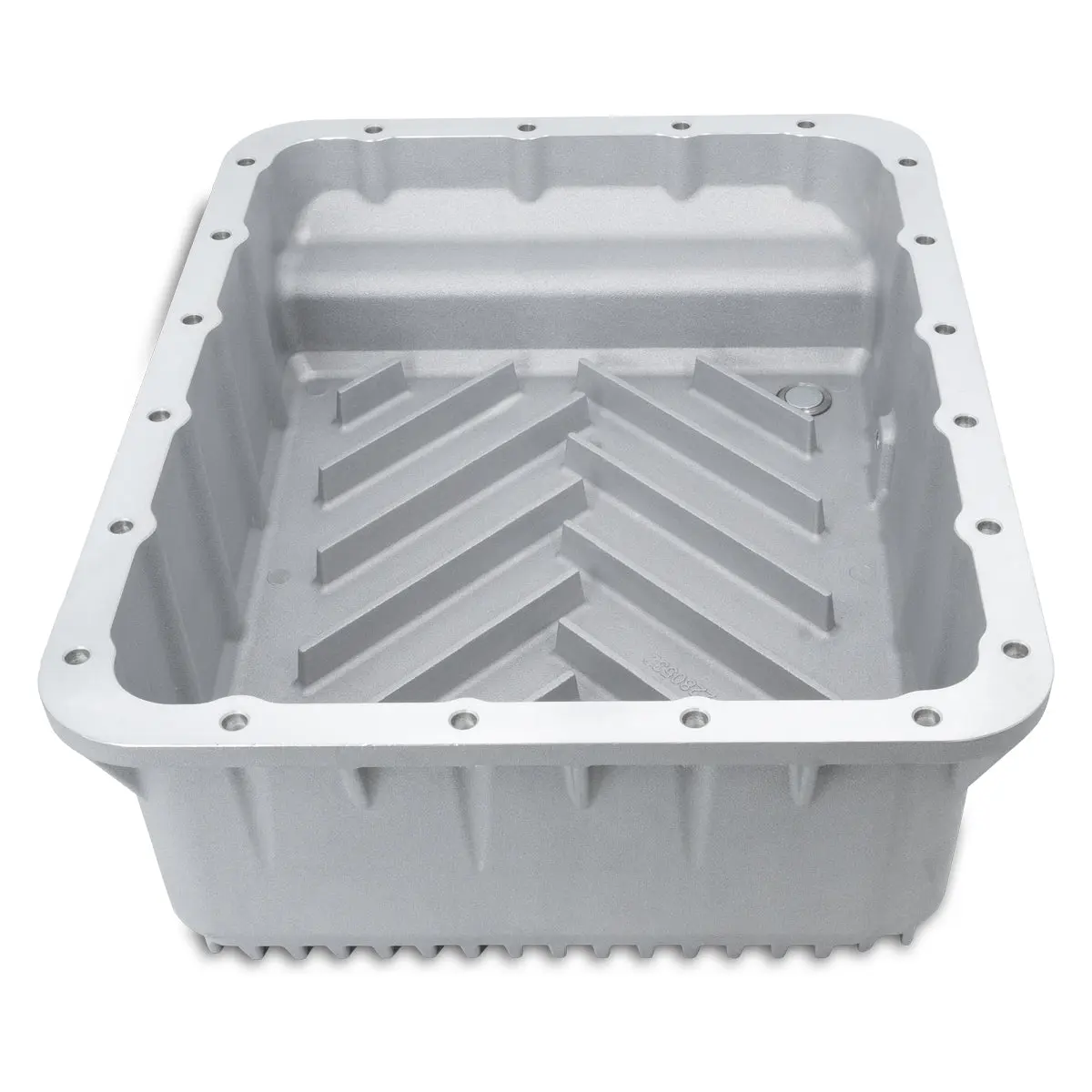 2013-2024 RAM 2500/3500 6.7L Cummins Aisin AS69RC Heavy-Duty Cast Aluminum Transmission Pan - Image 4