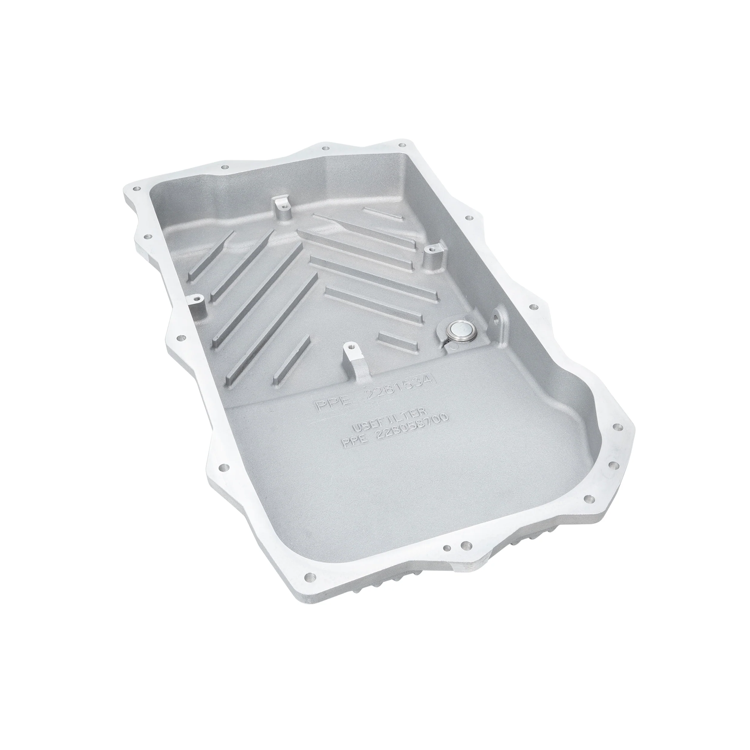 2018-2025 Jeep JL/JT 2.0L/3.0L/6.4L, 850RE/8HP75 Heavy-Duty Cast Aluminum Transmission Pan - Image 4
