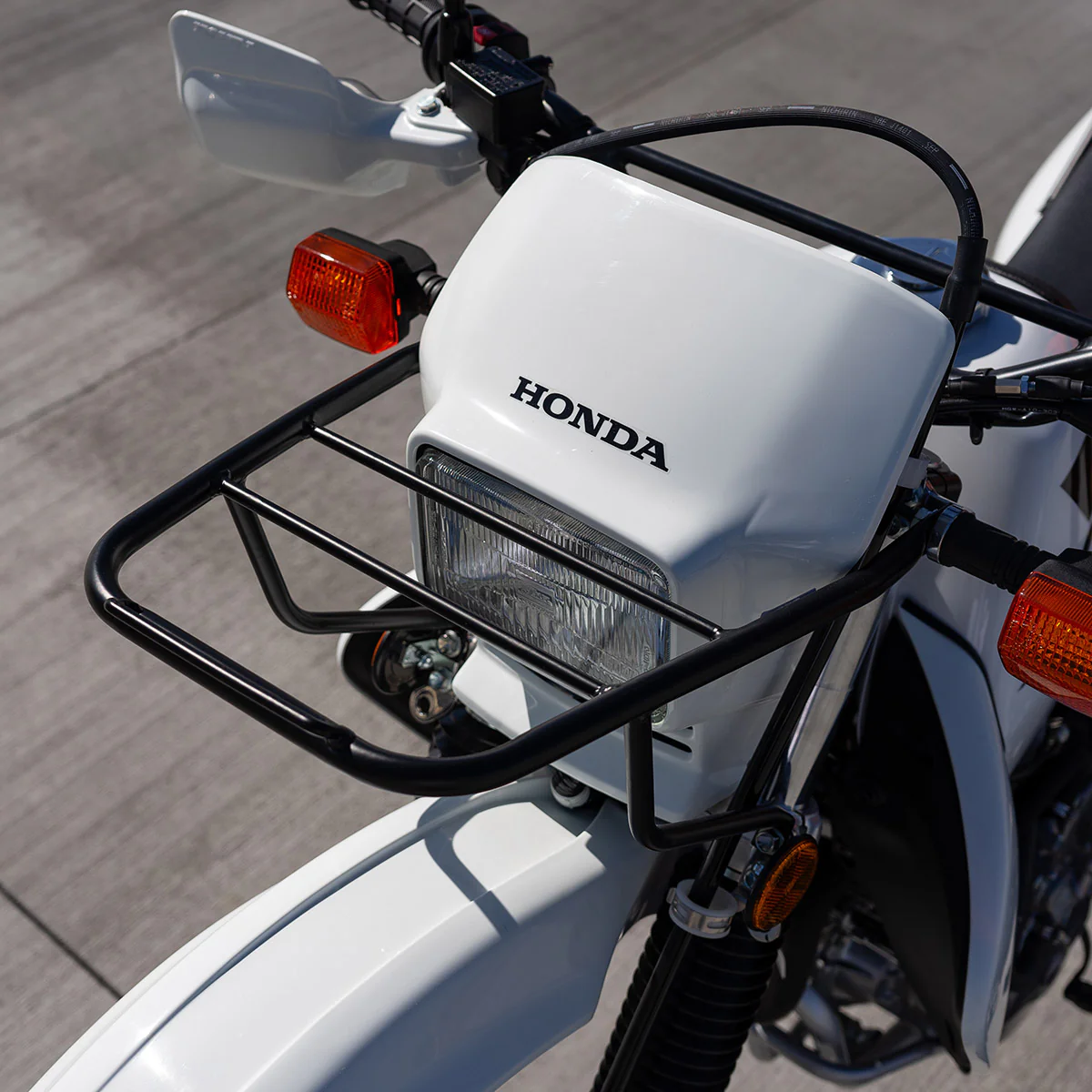 1993-2026 Honda XR650L - Black Luggage Rack (Front) - Image 5