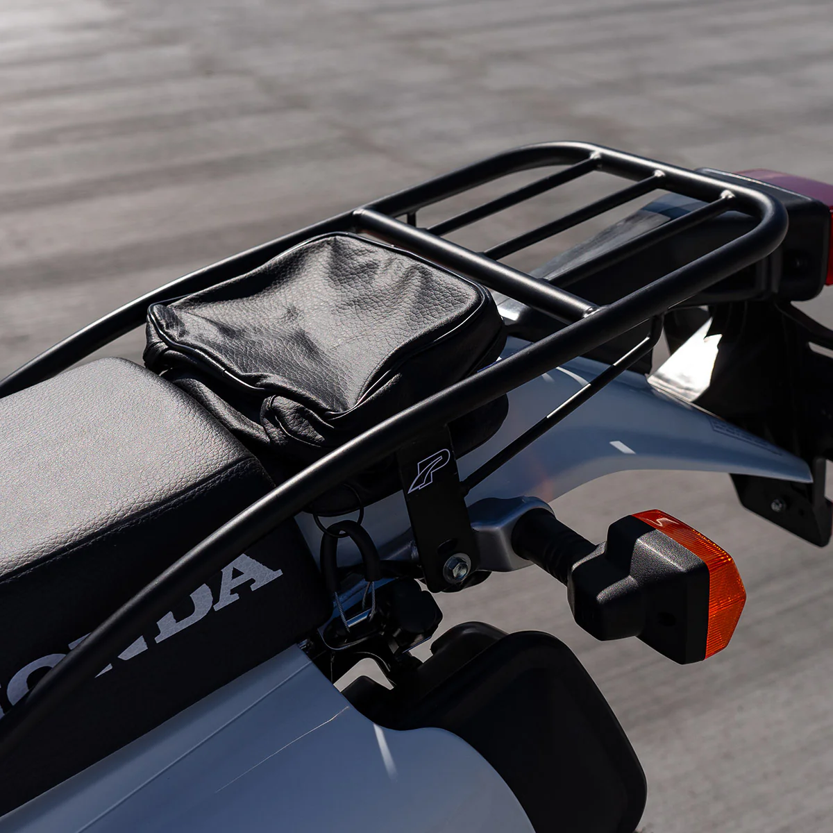 1993-2026 Honda XR650L - Luggage Rack Rear - Black - Image 6