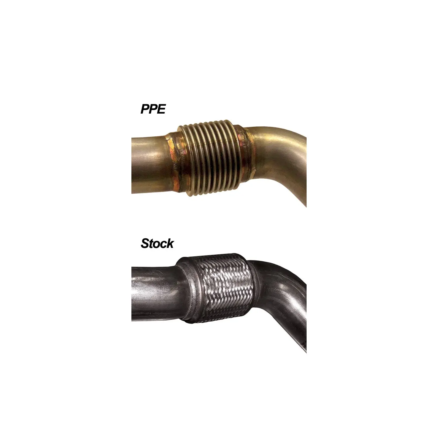 2004-2007 Ford 6.0L OEM Performance Up-Pipes use with square EGR cooler - Image 3