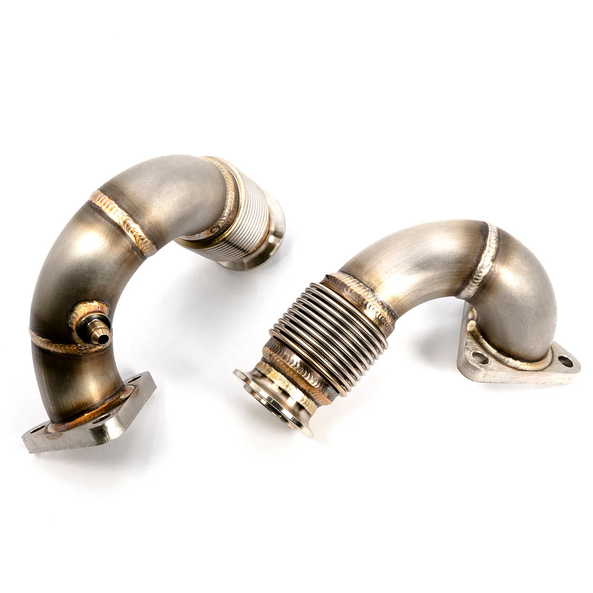 2011-2014 Pickup / 2011-2016 Chassis Cab Ford 6.7L Power Stroke High-Flow Up-Pipes - Image 3