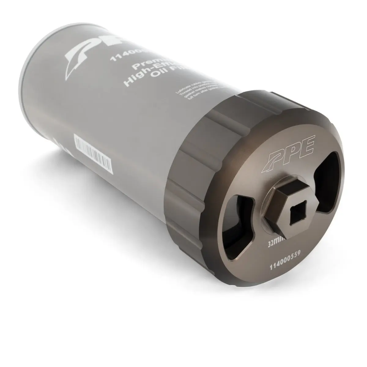 Hard Anodized Billet Aluminum Oil Filter Socket – 107mm 15F - Image 3