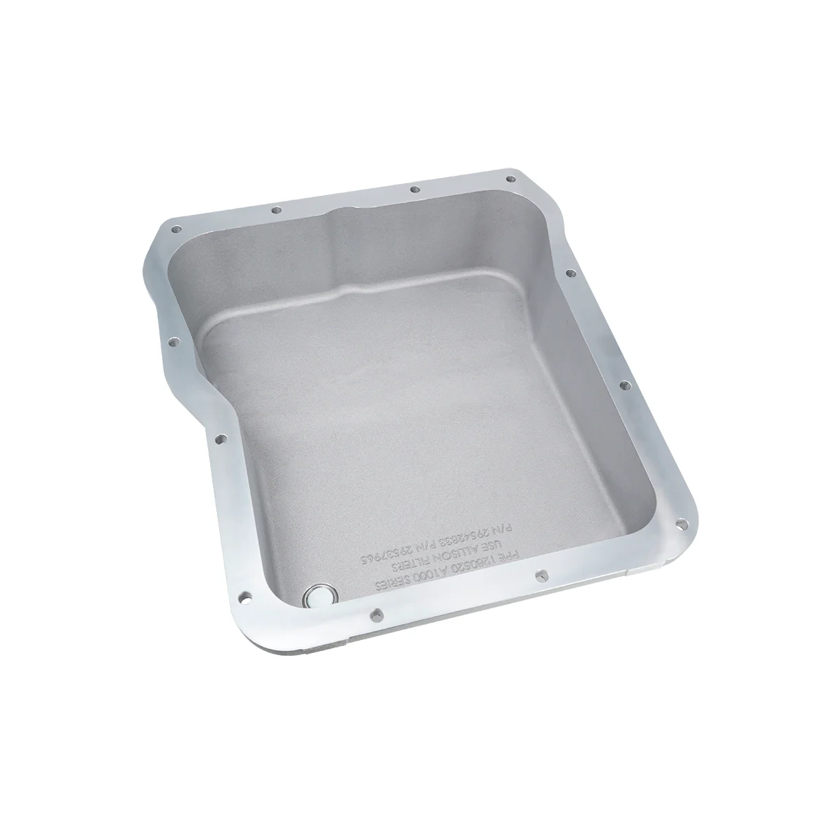 2001-2019 GM 6.6L Duramax Allison 1000/2000/2400 Heavy-Duty Cast Aluminum Transmission Pan – Standard Capacity - Image 4