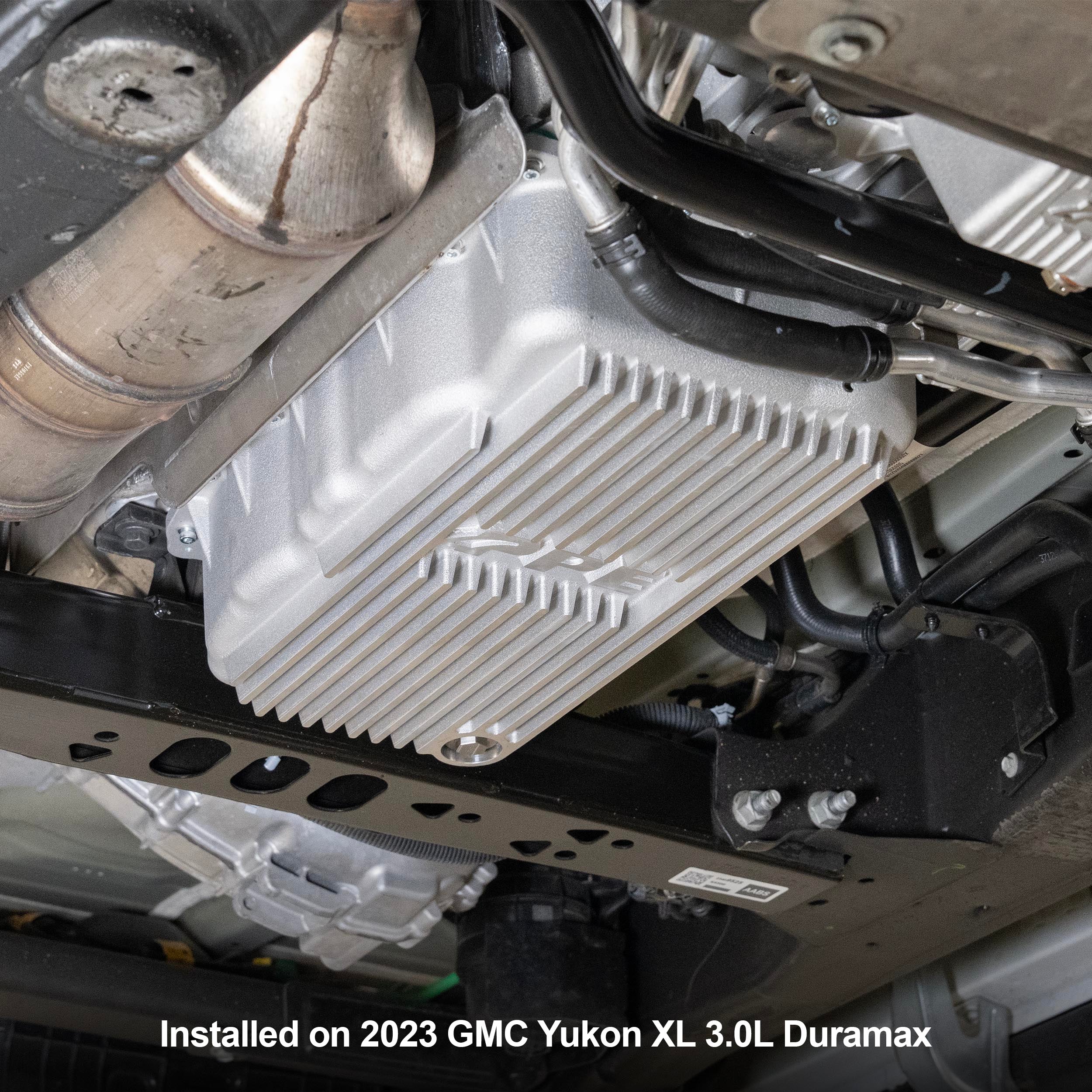 2020-2025 GM 3.0L Duramax 10L80 Heavy-Duty Cast Aluminum Transmission Pan - Image 6